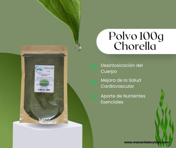 Chlorella 100g po