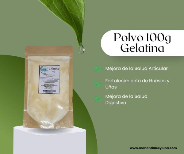 Gelatina 100g po