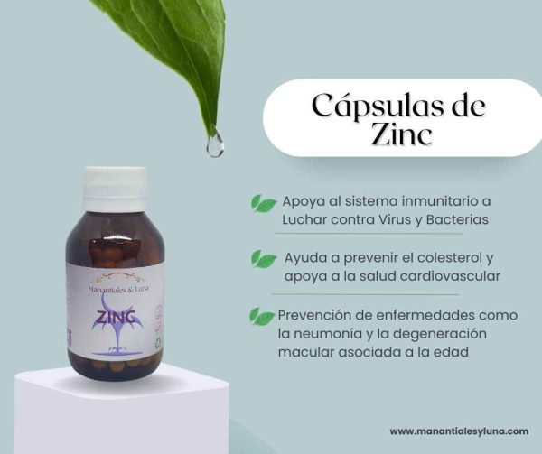 Zinc cap