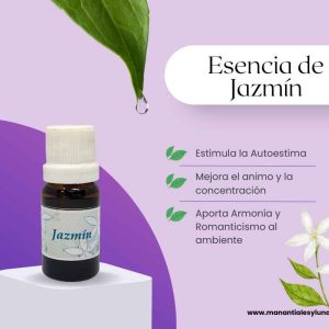 Jazmin es Frasco ámbar 10ml. c/gotero.