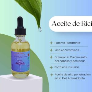 Ricino Acp Frascos vidrio. c/Pipeta 60ml.