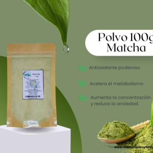 Matcha 100g po Sobre 100g.