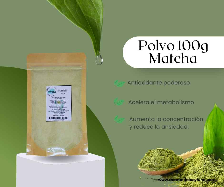 Matcha 100g po Sobre 100g.