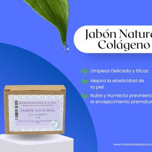 Colageno jabon Jabón Glicerina 65g.