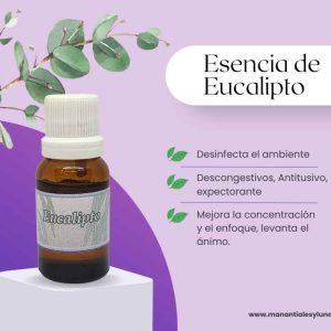 Eucalipto es Frasco ámbar 10ml. c/gotero.