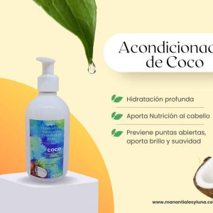 Coco enj Botella plástico blanco c/bomba 250ml.