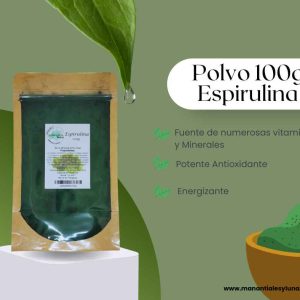 Espirulina 100g po Sobre 100g.