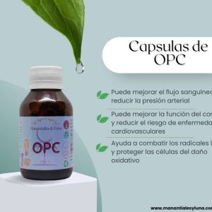 OPC Cap. Frasco. Vidrio. Ámbar. 
60cáp. 0.471mg