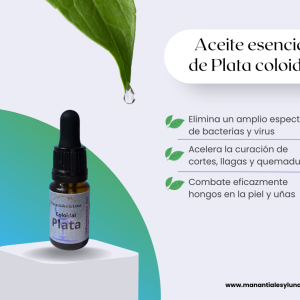 Plata coloidal Frasco