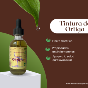 Ortiga tm50 Frasco, vidrio, ambar, 50ml
c/gotero, Contiene Alcohol 98%