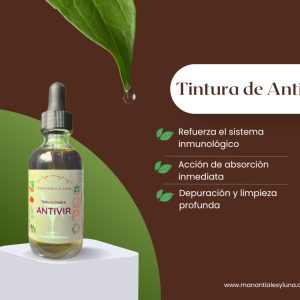 Antivir tm50 Frasco, vidrio, ambar, 50ml
c/gotero, Contiene Alcohol 98%