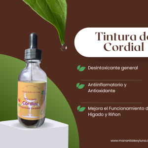 Cordial tm50 Frasco, vidrio, ambar, 50ml
c/gotero, Contiene Alcohol 98%