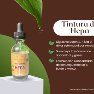 Hepa tm50 Frasco, vidrio, ambar, 50ml
c/gotero, Contiene Alcohol 98%