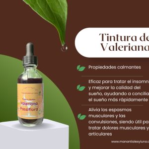 Valeriana & tm50 Frasco, vidrio, ambar, 50ml
c/gotero, Contiene Alcohol 98%