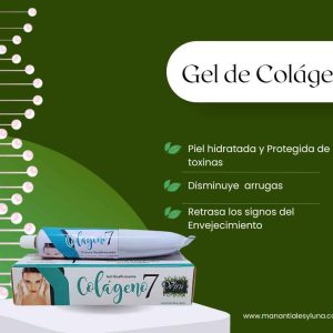 Colageno gel Pomo 60g en caja.